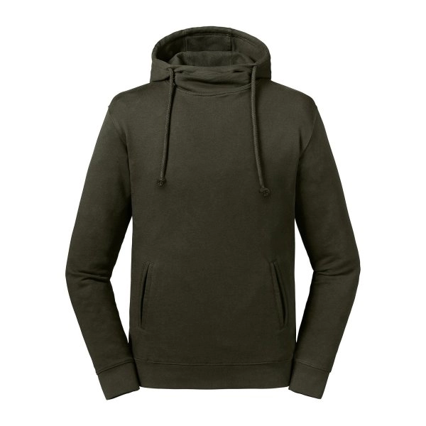Immagine Pure Organic High Collar Hooded Sweat
