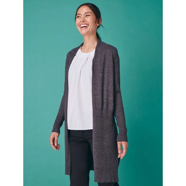 Immagine Ladies' Longline Open Cardigan
