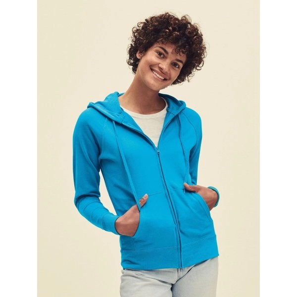 Immagine Ladies Lightweight Hooded Sweat Jacket