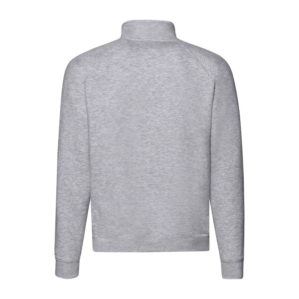 Immagine Felpa con maniche raglan, felpata internamente - Premium Zip Neck Sweat