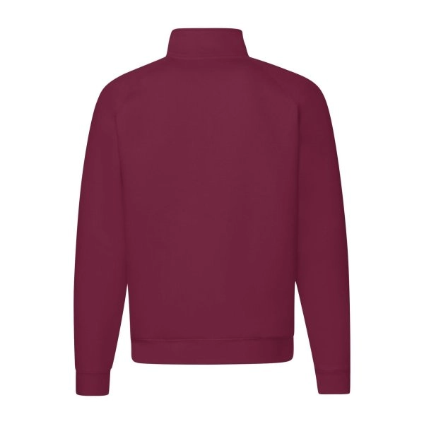 Immagine Felpa con maniche raglan, felpata internamente - Premium Zip Neck Sweat