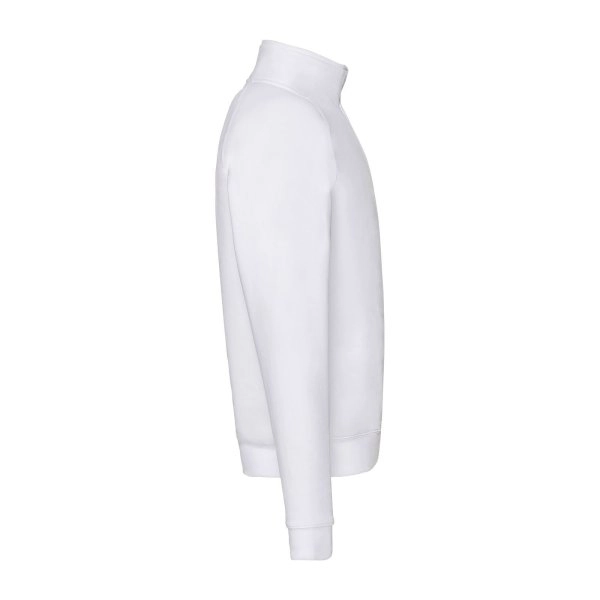 Immagine Felpa con maniche raglan, felpata internamente - Premium Zip Neck Sweat