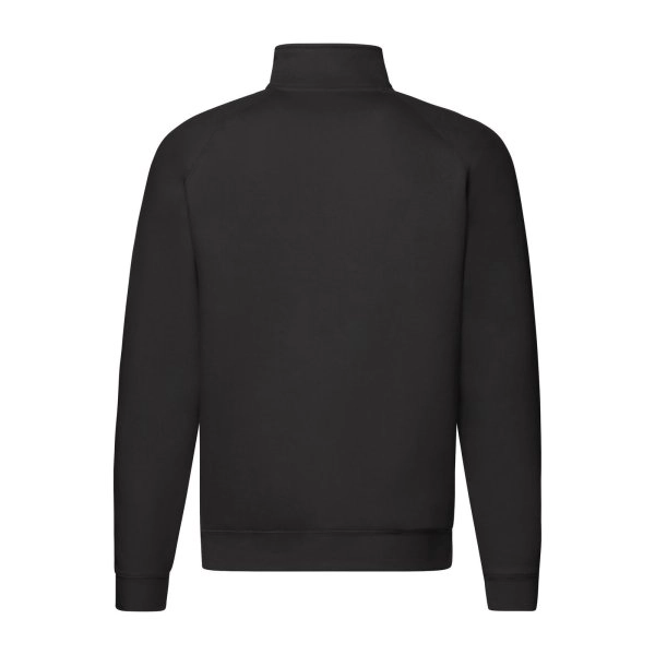 Immagine Felpa con maniche raglan, felpata internamente - Premium Zip Neck Sweat
