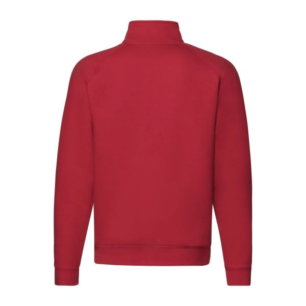 Immagine Felpa con maniche raglan, felpata internamente - Premium Zip Neck Sweat