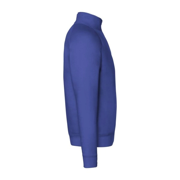 Immagine Felpa con maniche raglan, felpata internamente - Premium Zip Neck Sweat