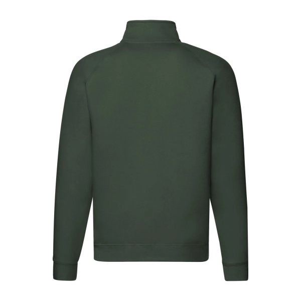 Immagine Felpa con maniche raglan, felpata internamente - Premium Zip Neck Sweat