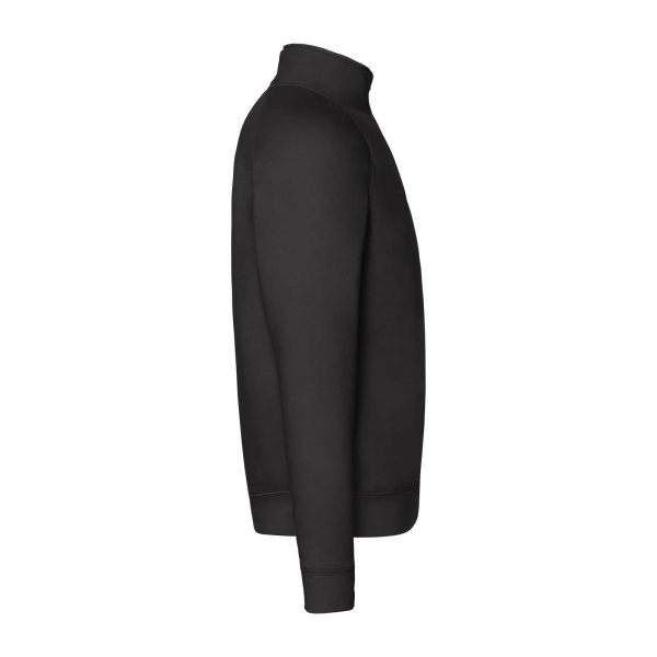 Immagine Felpa con maniche raglan, felpata internamente - Premium Zip Neck Sweat