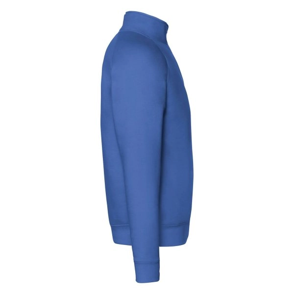 Immagine Felpa con maniche raglan, felpata internamente - Premium Zip Neck Sweat