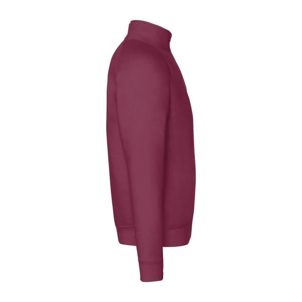 Immagine Felpa con maniche raglan, felpata internamente - Premium Zip Neck Sweat