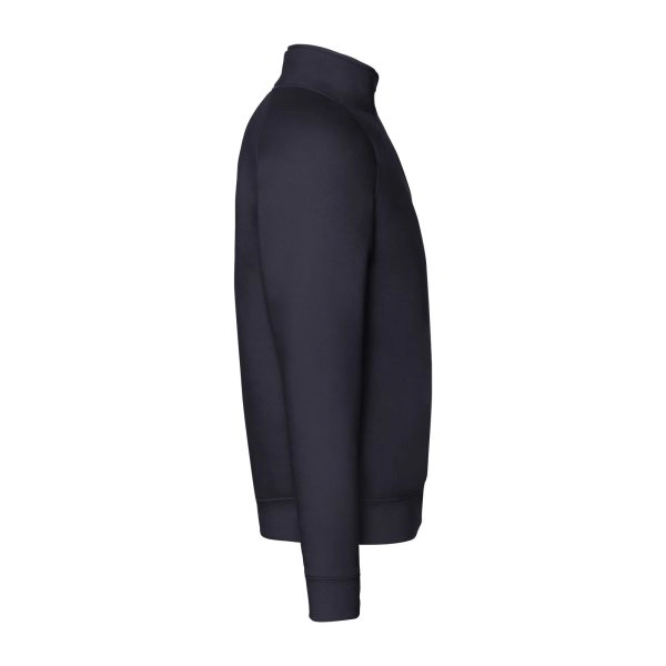 Immagine Felpa con maniche raglan, felpata internamente - Premium Zip Neck Sweat
