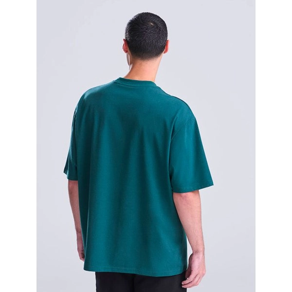 Immagine T-shirt oversize in cotone riciclato