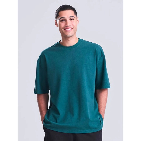 Immagine T-shirt oversize in cotone riciclato