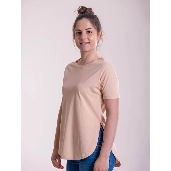 Immagine T-shirt girocollo donna manica corta