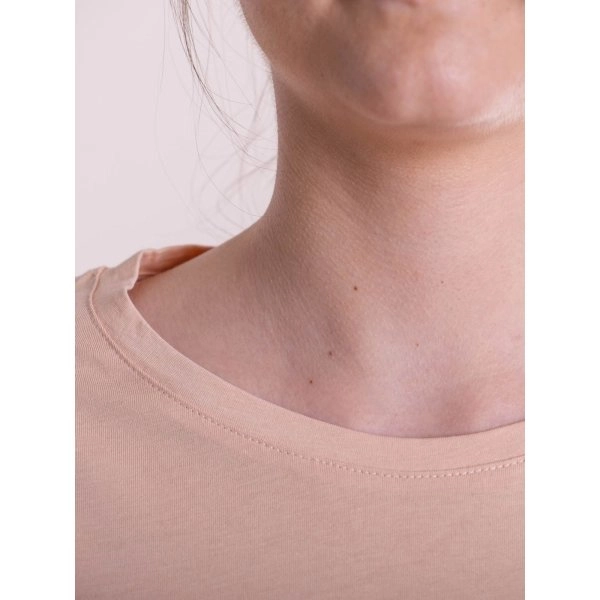 Immagine T-shirt girocollo donna manica corta