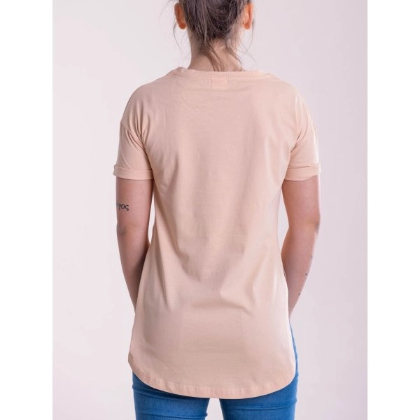 Immagine T-shirt girocollo donna manica corta