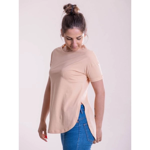 Immagine T-shirt girocollo donna manica corta