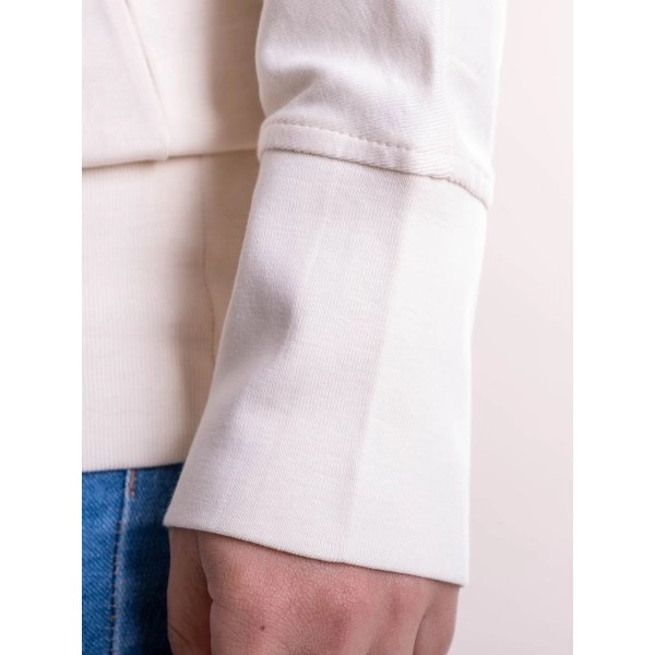Immagine Maxi felpa donna a V