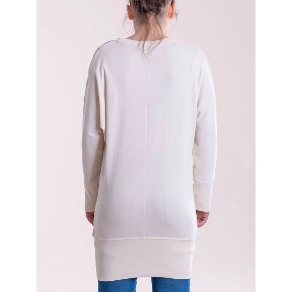 Immagine Maxi felpa donna a V