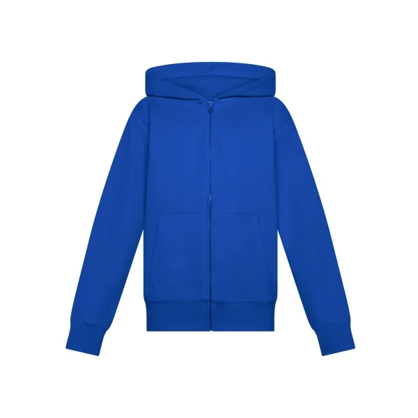 Immagine Felpa bimbo zip e cappuccio unisex terry hooded