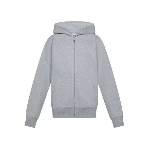 Immagine Felpa bimbo zip e cappuccio unisex terry hooded