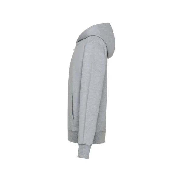 Immagine Felpa bimbo zip e cappuccio unisex terry hooded