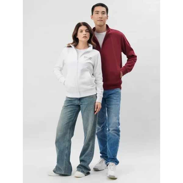 Immagine Felpa zip unisex BS334