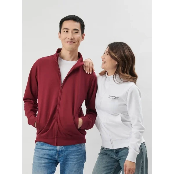 Immagine Felpa zip unisex BS334