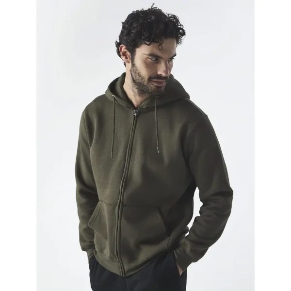 Felpa zip e cappuccio - Vega