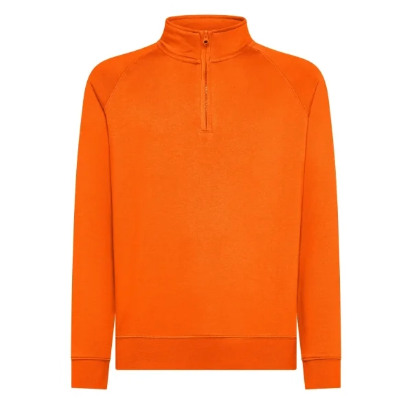 Immagine Felpa Mezza Zip Unisex Raglan Zip neck sweat