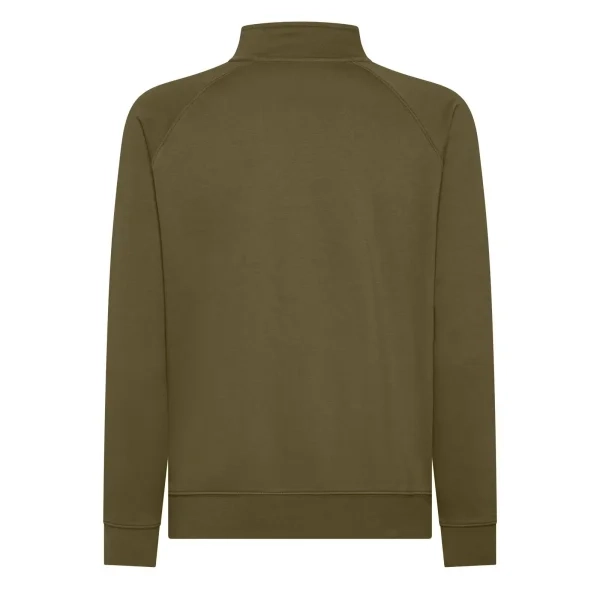 Immagine Felpa Mezza Zip Unisex Raglan Zip neck sweat