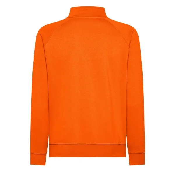 Immagine Felpa Mezza Zip Unisex Raglan Zip neck sweat