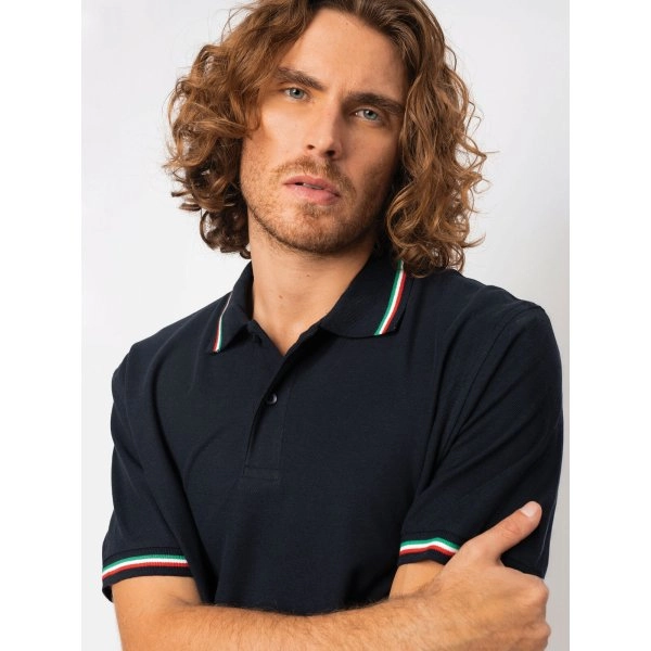 Immagine Polo tricolor Italy