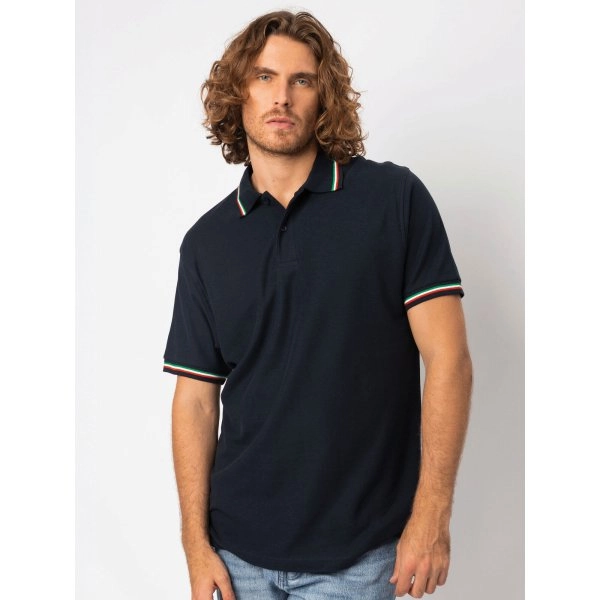 Immagine Polo tricolor Italy