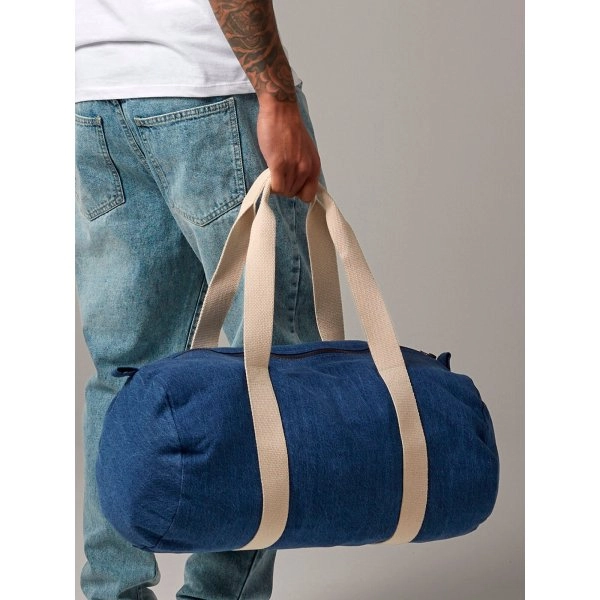 Immagine Denim Barrel Bag