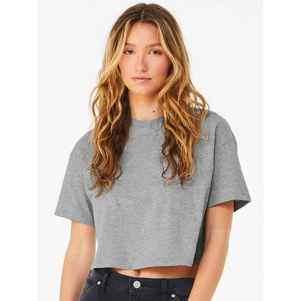 Womens Jersey Crop Tee
