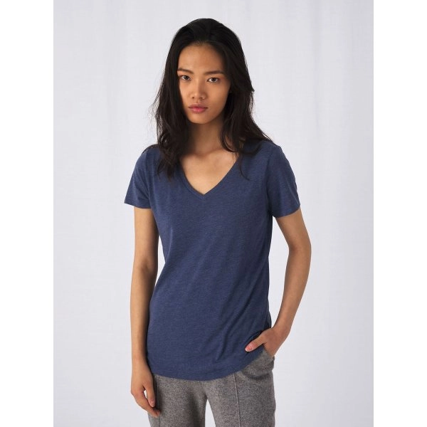 Immagine T-shirt manica corta V Triblend /Women