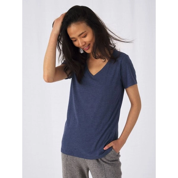 Immagine T-shirt manica corta V Triblend /Women