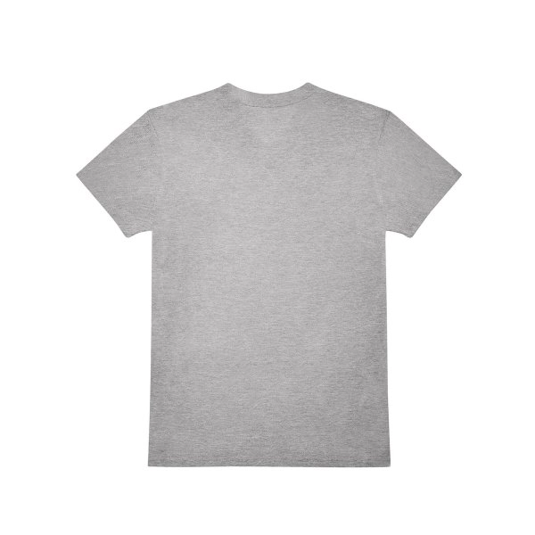 Immagine T-shirt con scollo a V in tessuto single jersey pre-ristretto e filato ad anelli - #E150 V