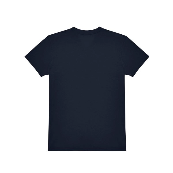 Immagine T-shirt con scollo a V in tessuto single jersey pre-ristretto e filato ad anelli - #E150 V