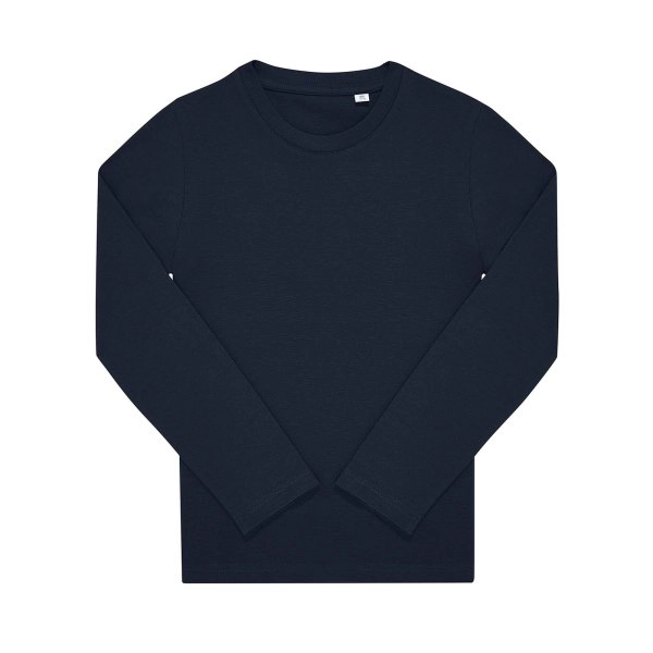 Immagine T-shirt girocollo tubolare a maniche lunghe da bambino - #E150 LSL /kids