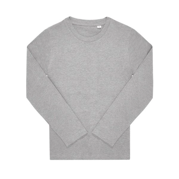 Immagine T-shirt girocollo tubolare a maniche lunghe da bambino - #E150 LSL /kids