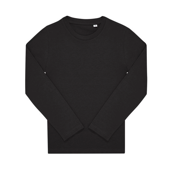 Immagine T-shirt girocollo tubolare a maniche lunghe da bambino - #E150 LSL /kids