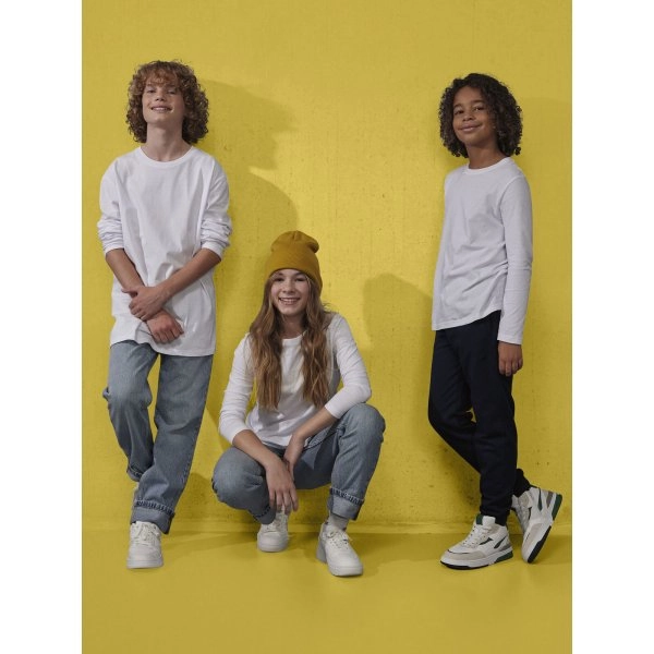 Immagine T-shirt girocollo tubolare a maniche lunghe da bambino - #E150 LSL /kids