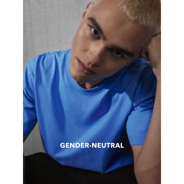 Immagine T.shirt gender-neutral girocollo, con cuciture laterali, collo a costine - #E220 Influence T