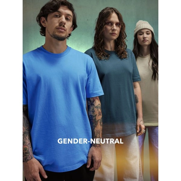 Immagine T.shirt gender-neutral girocollo, con cuciture laterali, collo a costine - #E220 Influence T