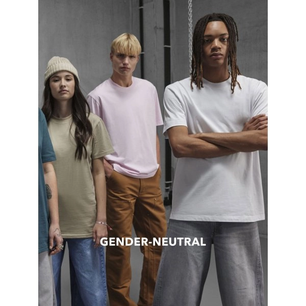 Immagine T.shirt gender-neutral girocollo, con cuciture laterali, collo a costine - #E220 Influence T