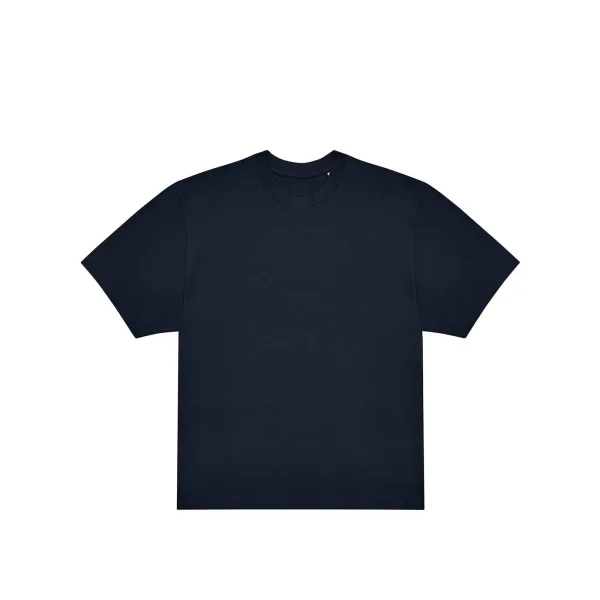 Immagine T.shirt gender-neutral, girocollo, oversize con spalla scesa e cuciture laterali - #E220 Oversized