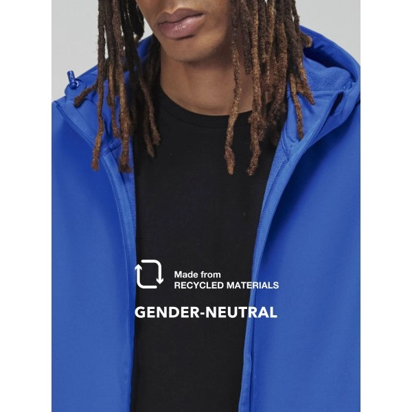 Immagine Giacca softshell a 3 strati con cappuccio fisso regolabile - Reset 3Lr Hooded