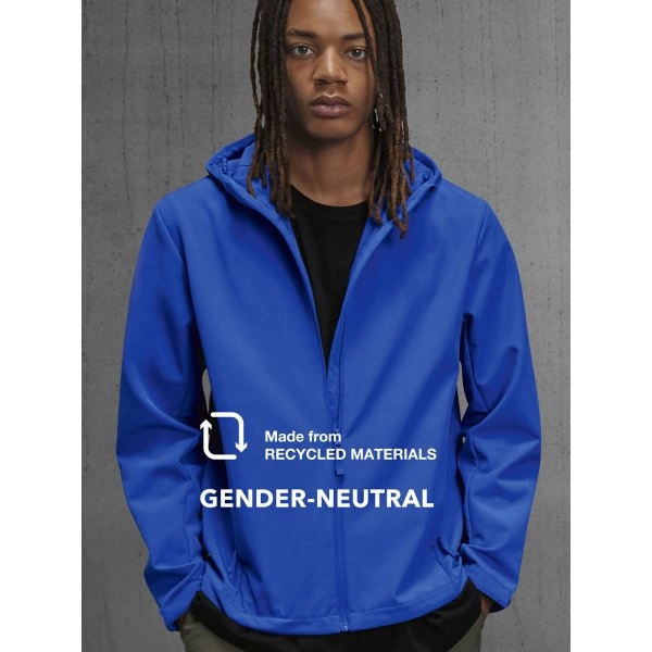 Immagine Giacca softshell a 3 strati con cappuccio fisso regolabile - Reset 3Lr Hooded