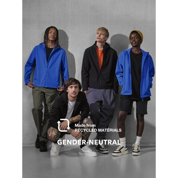 Immagine Giacca softshell a 3 strati con cappuccio fisso regolabile - Reset 3Lr Hooded